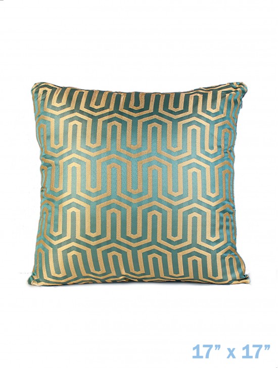 HONEY COMB DESIGN CUSHION COVER & FILLER